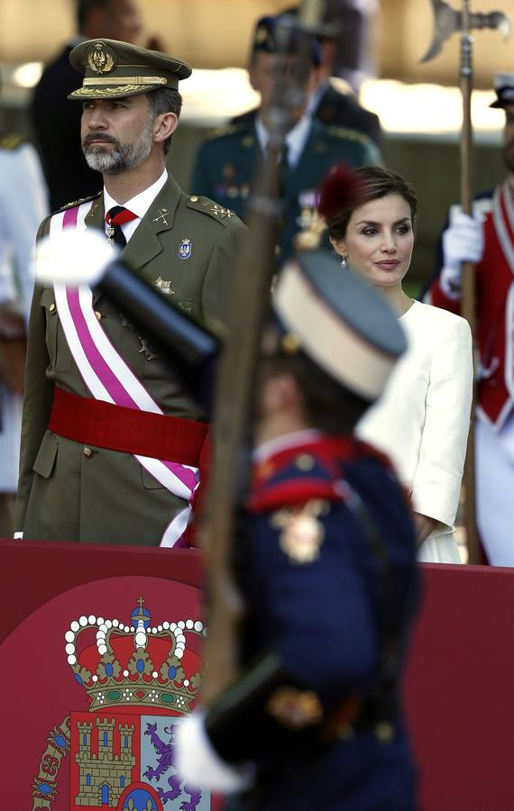 Los Reyes presiden el acto central del Día de las Fuerzas Armadas