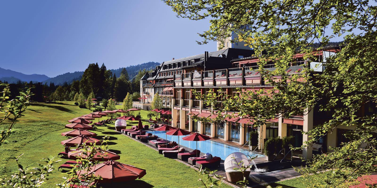 El hotel Schloss Elmau, un palacio en los Alpes