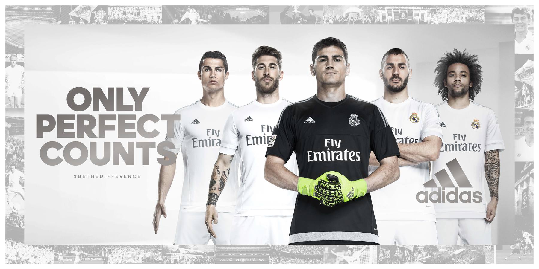 Camisetas del Real Madrid 15-16