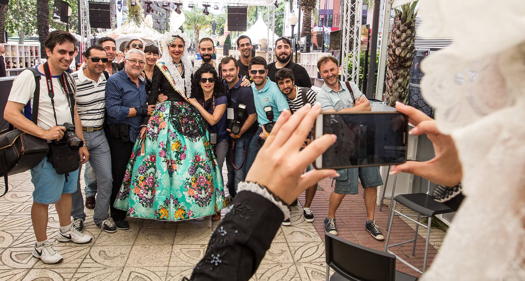 Inauguración del Mercadito de Hogueras