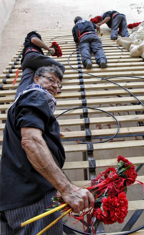 Primera jornada de la Ofrenda de Flores