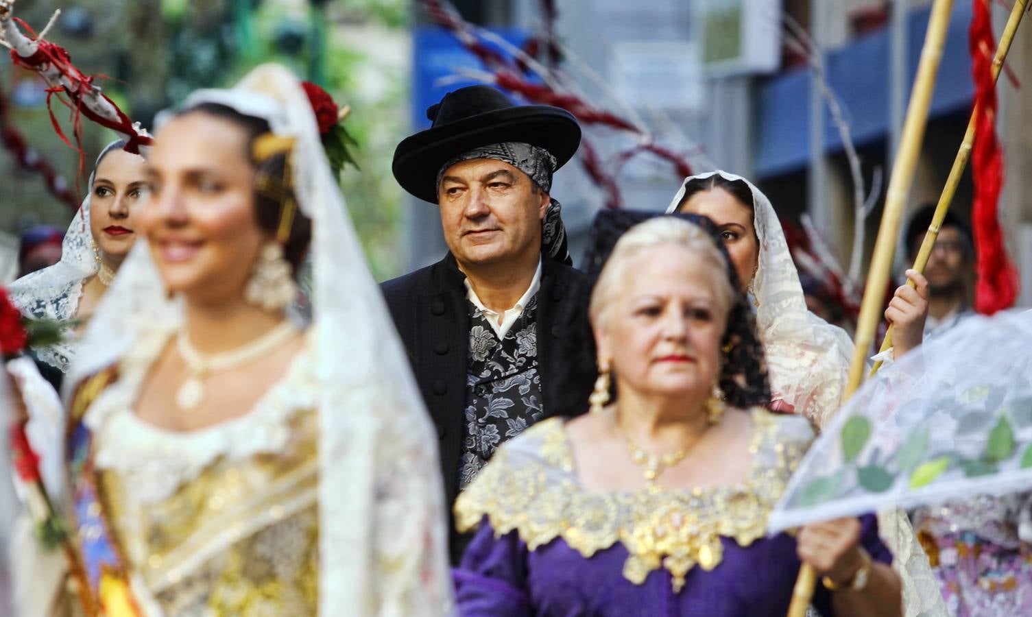 Primera jornada de la Ofrenda de Flores