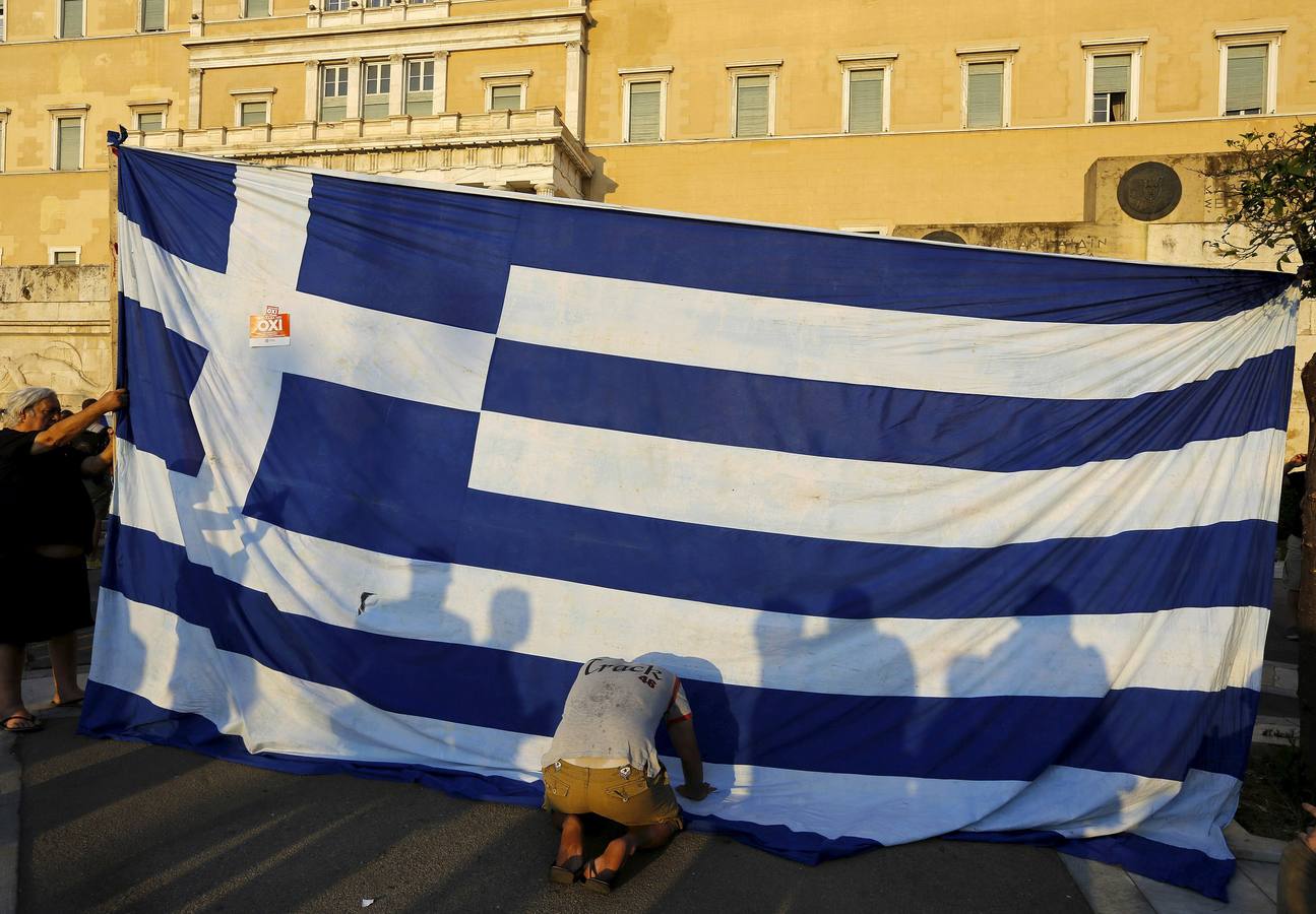 Cerca de 17.000 personas se manifestan a favor del &#039;No&#039; en el referéndum en Grecia