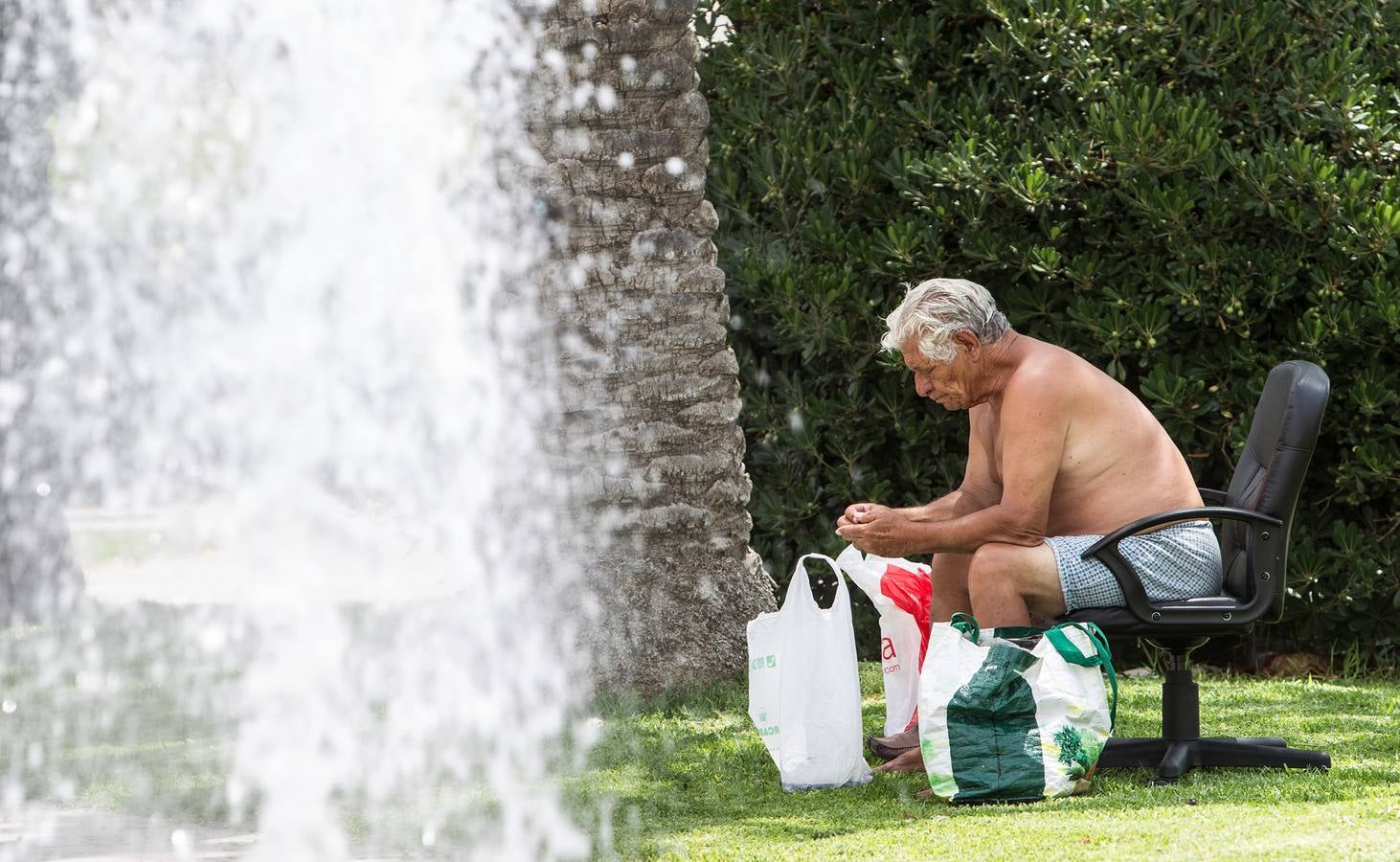 ¡Al calor...un buen remojón!