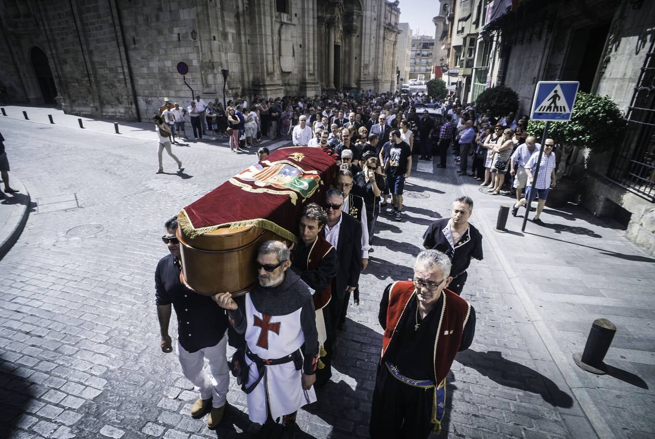 Entierro de Domingo Espinosa en Orihuela