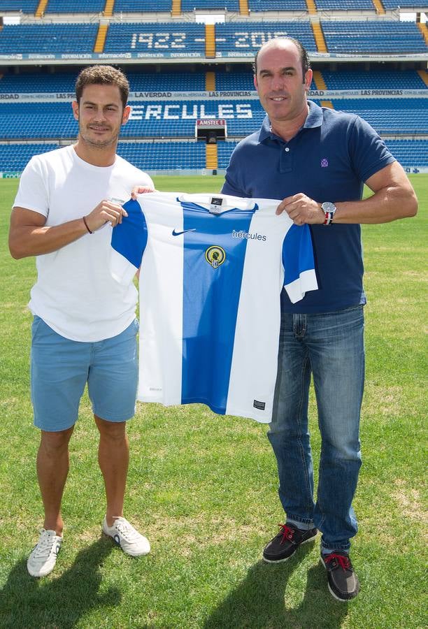 Presentación Manuel Gato, nuevo jugador del Hércules