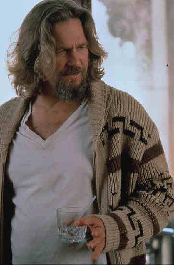 Jeff Bridges en una escena de "El Gran Lebowski". 