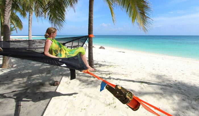 Tentsile crea una gran variedad de hamacas que flotan en el aire