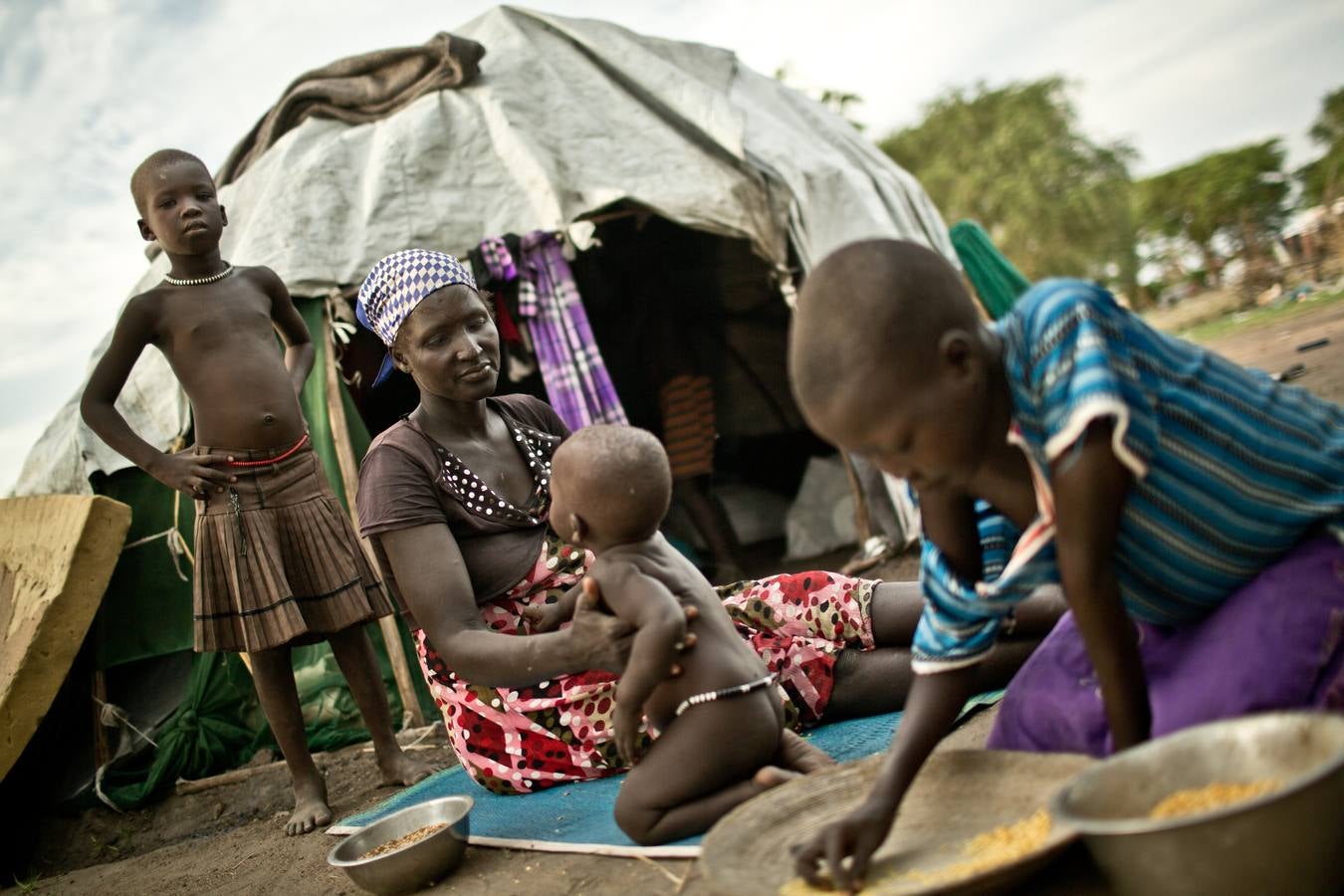 Guerra y hambre en el país más joven del mundo