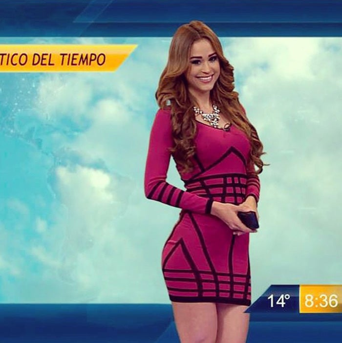 Yanet García, la sexy chica del tiempo mexicana