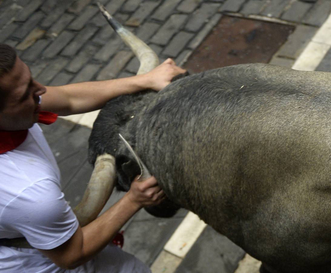 Quinto encierro de Sanfermines peligroso