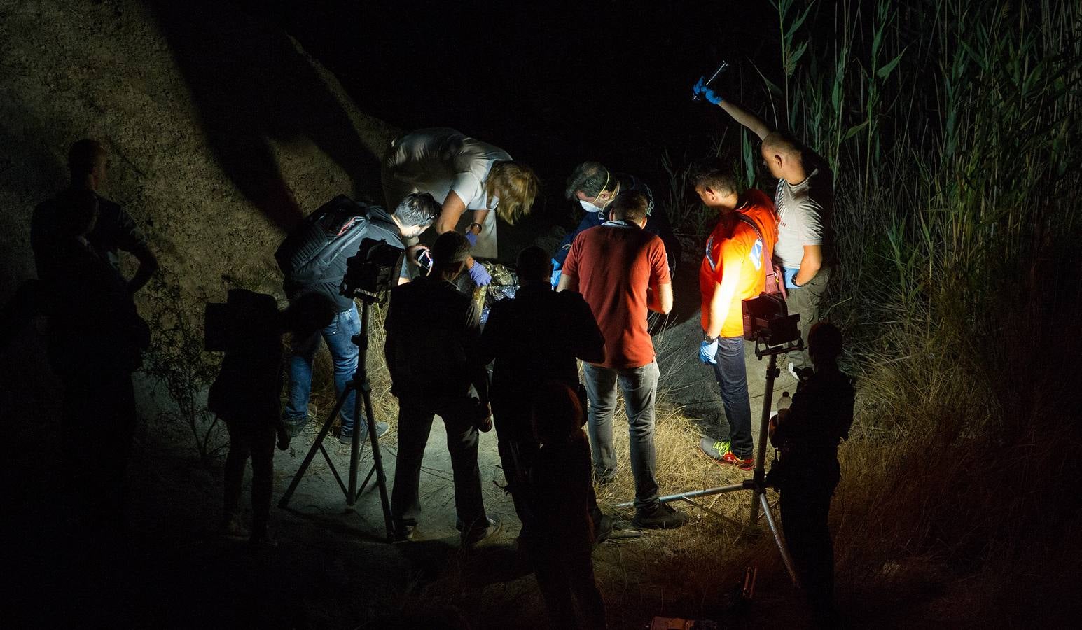 Hallan tres maletas con restos humanos descuartizados en las lagunas de Rabasa