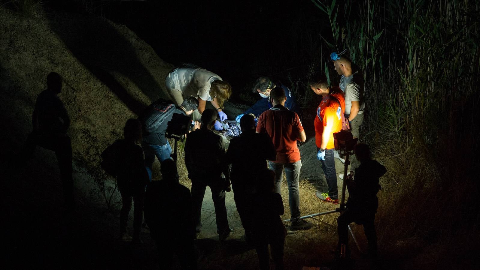 Hallan tres maletas con restos humanos descuartizados en las lagunas de Rabasa