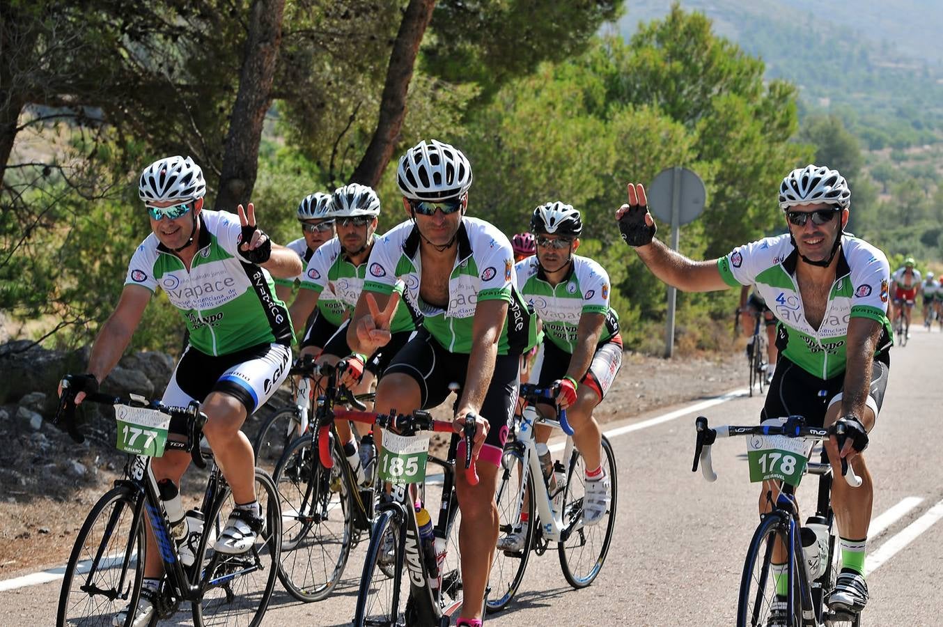 Celebración de la III Marcha Cicloturista de Avapace