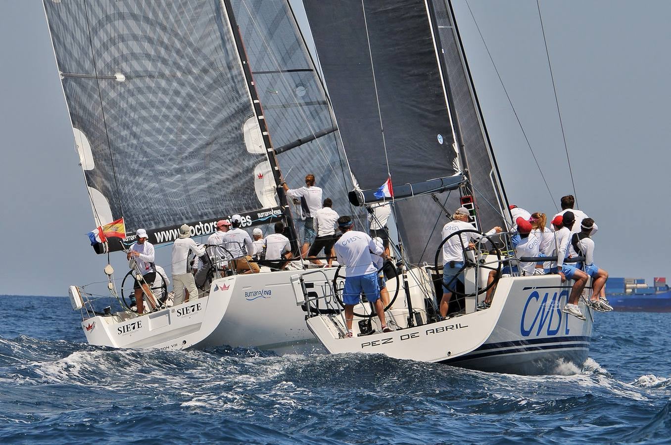 Entrega de premios de la Copa de SM la Reina de vela en Valencia