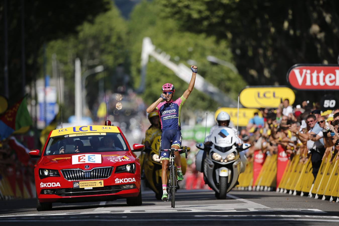 El valenciano Rubén Plaza gana la etapa 16 del Tour de Francia