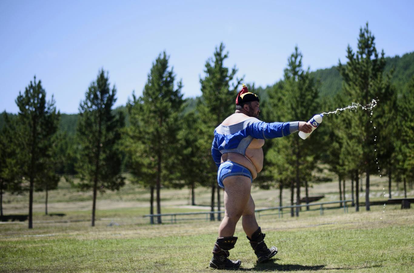 Mongolia celebra sus vistosos &#039;Juegos de Hombres&#039;