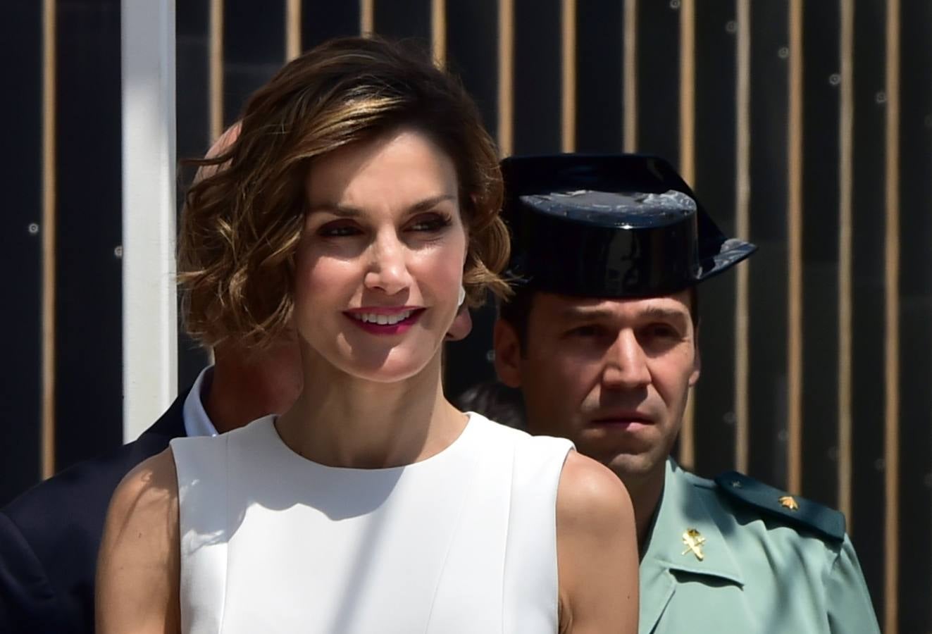 La Reina Letizia visita la Expo de Milán