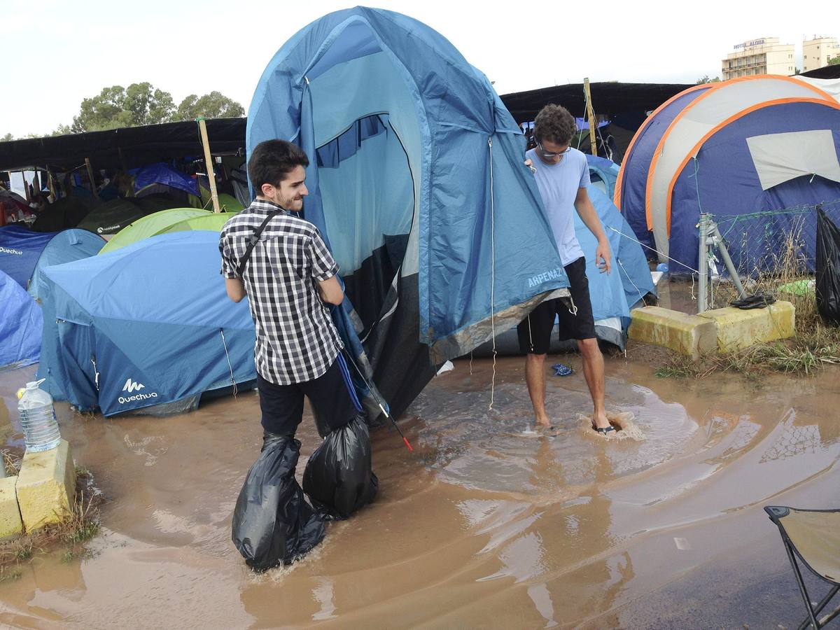 Desalojados del Arenal Sound