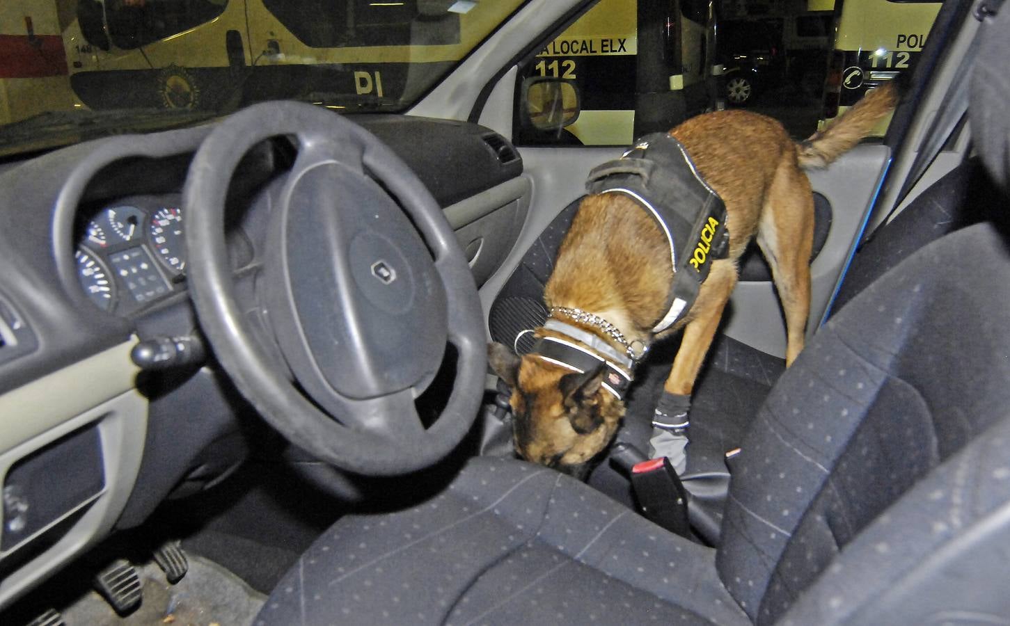 Unidad canina de la Policía Local de Elche