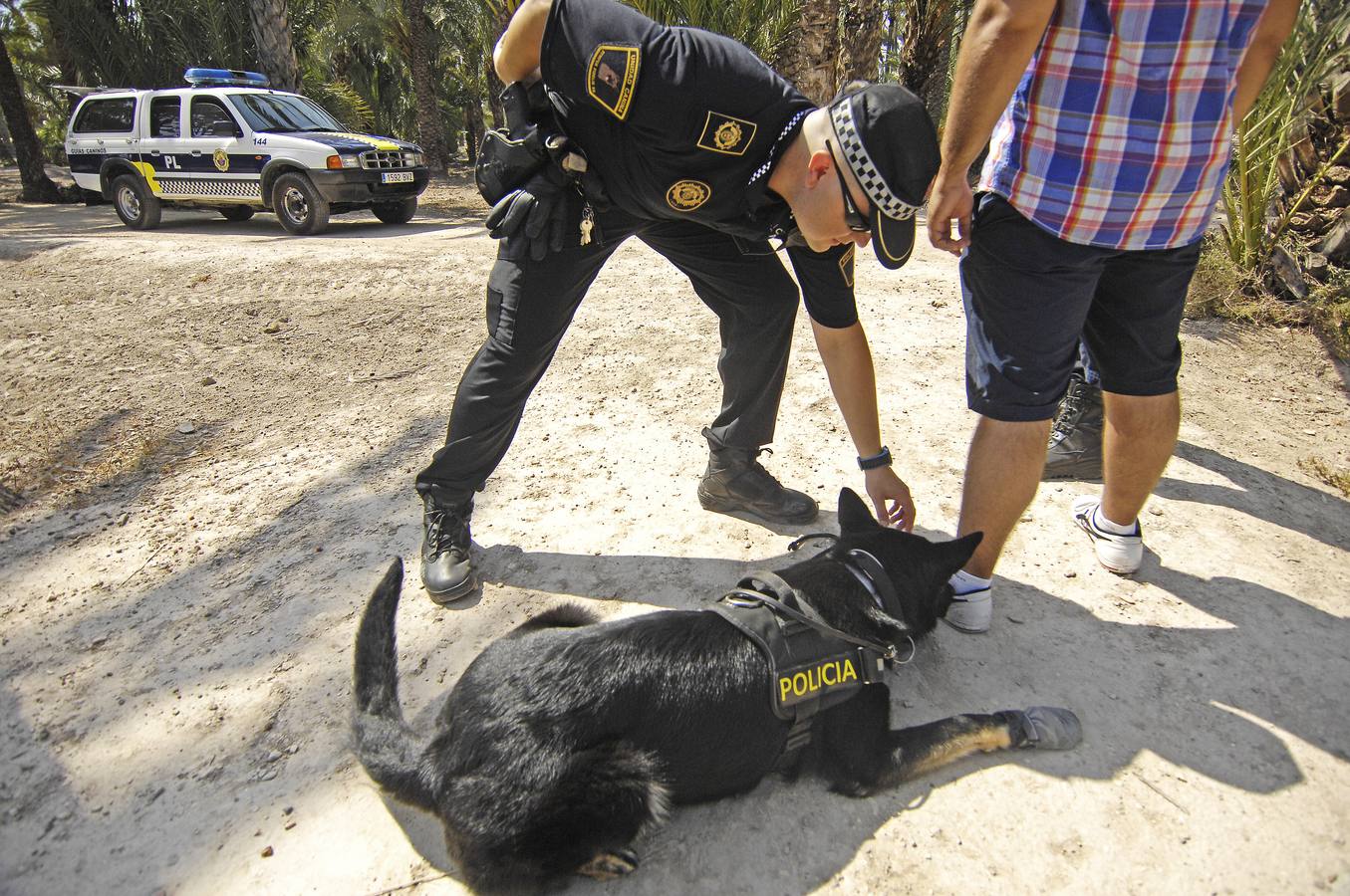 Unidad canina de la Policía Local de Elche