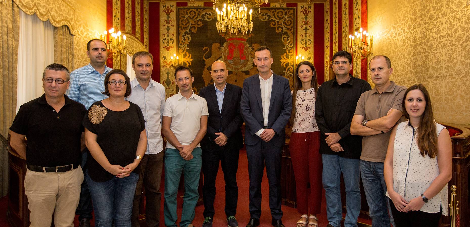 Reunión de los equipos de gobierno de los ayuntamientos de Alicante y Elche