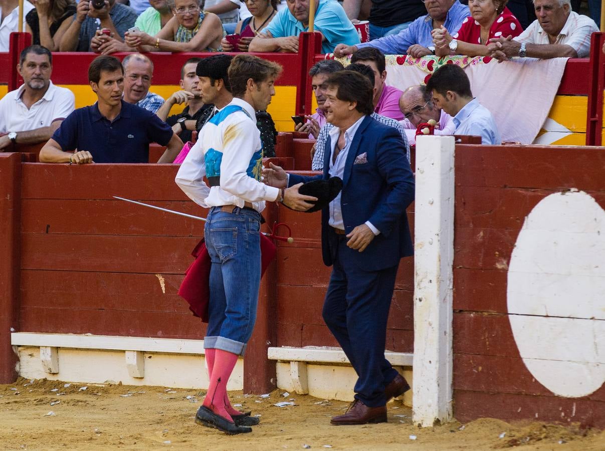 Escribano y Palazón en la Plaza de Toros de Alicante