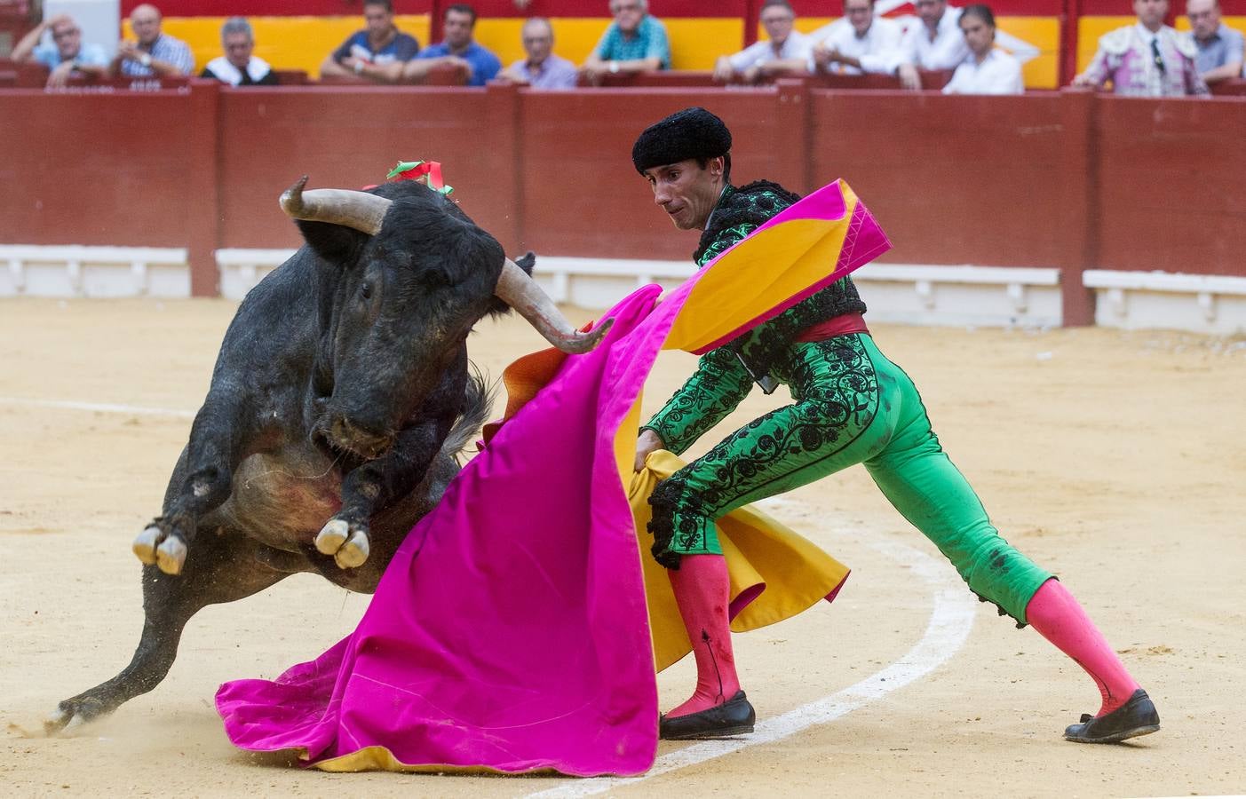 Escribano y Palazón en la Plaza de Toros de Alicante