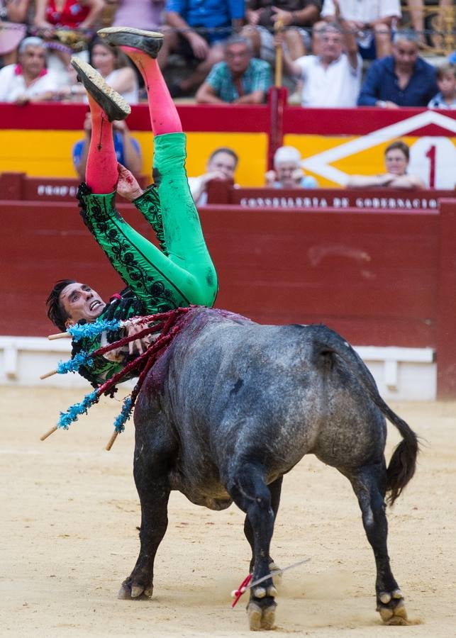 Escribano y Palazón en la Plaza de Toros de Alicante