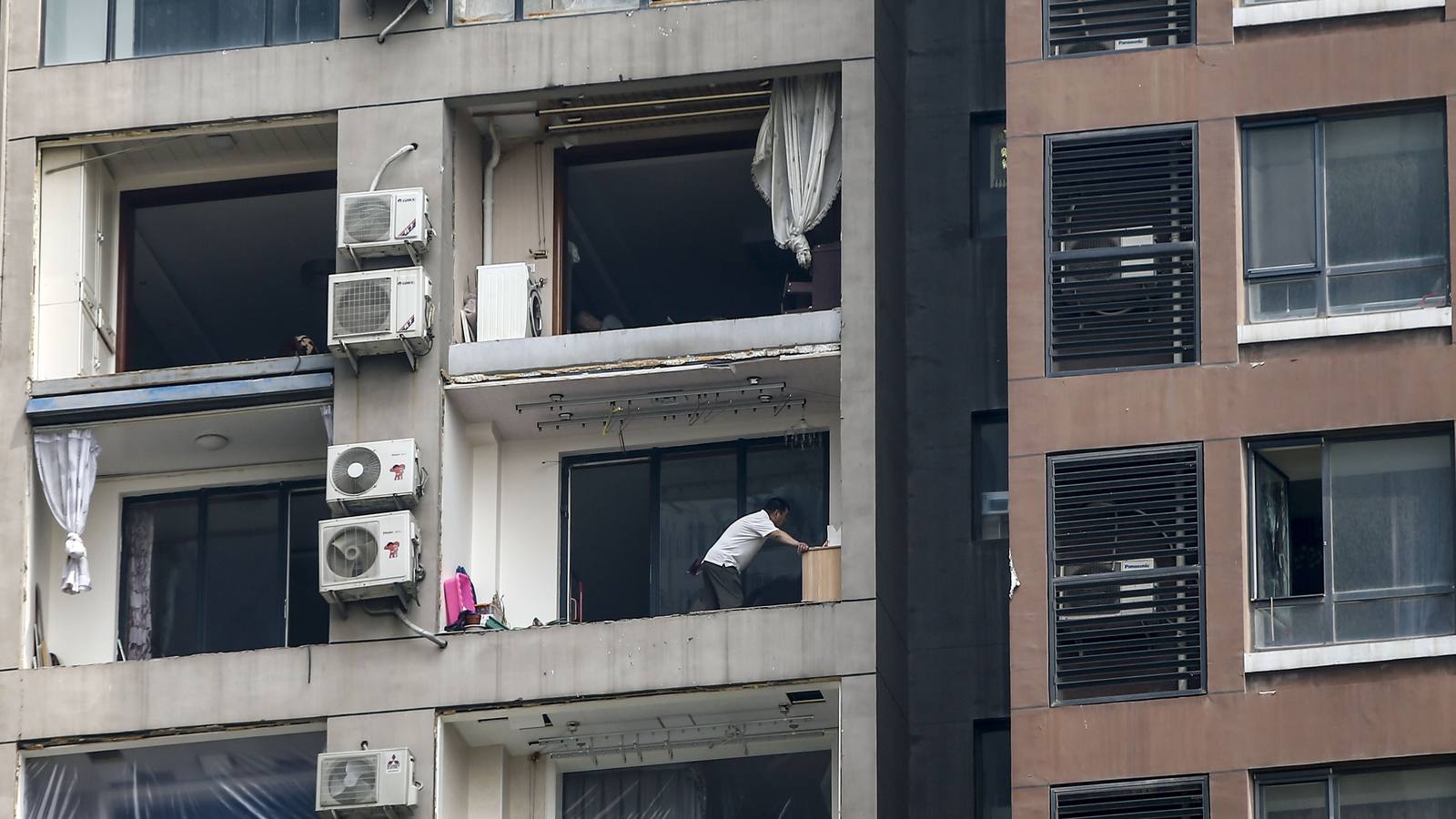 Devastación en Tianjin