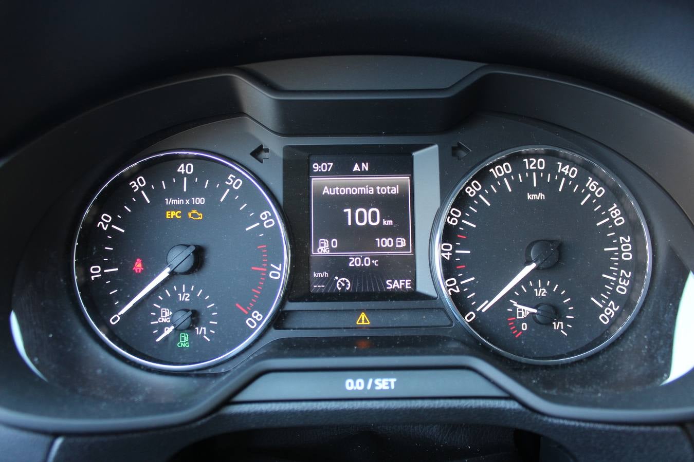 Prueba: Skoda Octavia Combi GNC, una manera de ahorrar con el gas natural