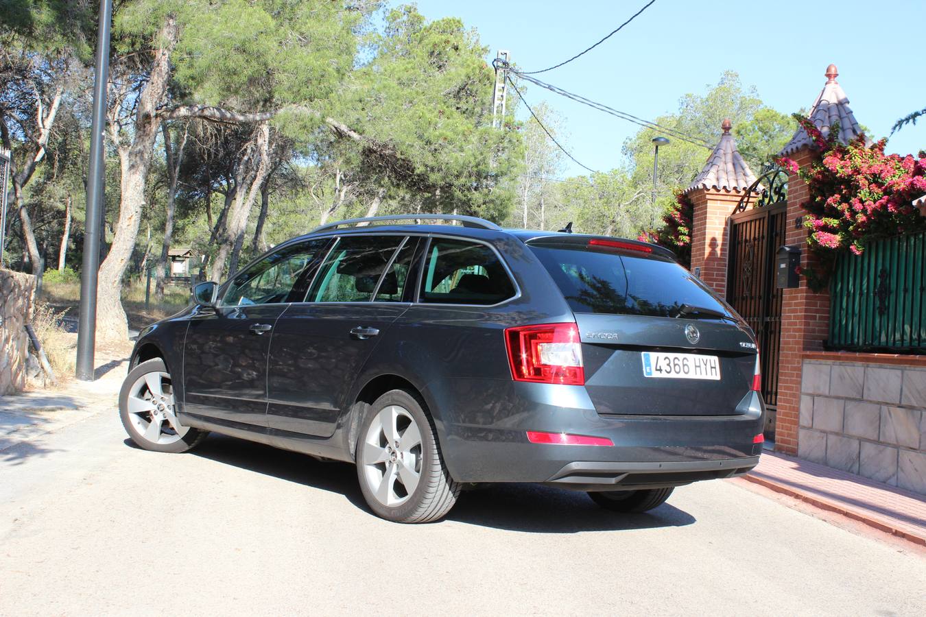 Prueba: Skoda Octavia Combi GNC, una manera de ahorrar con el gas natural