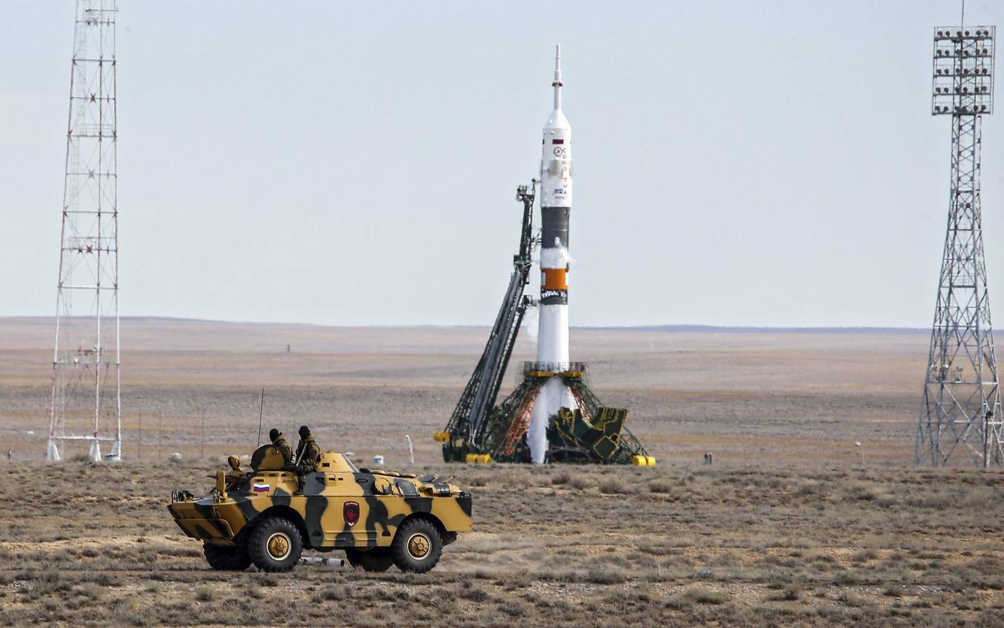 El Soyuz ya ha despegado rumbo a la EEI
