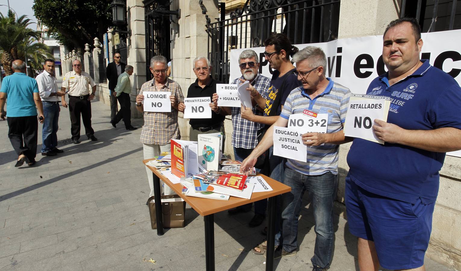 Protesta por la educación pública