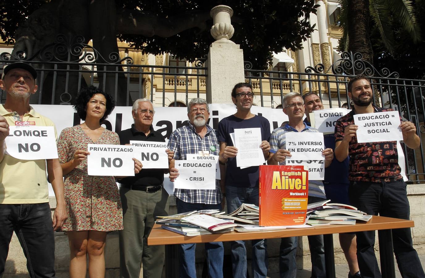 Protesta por la educación pública