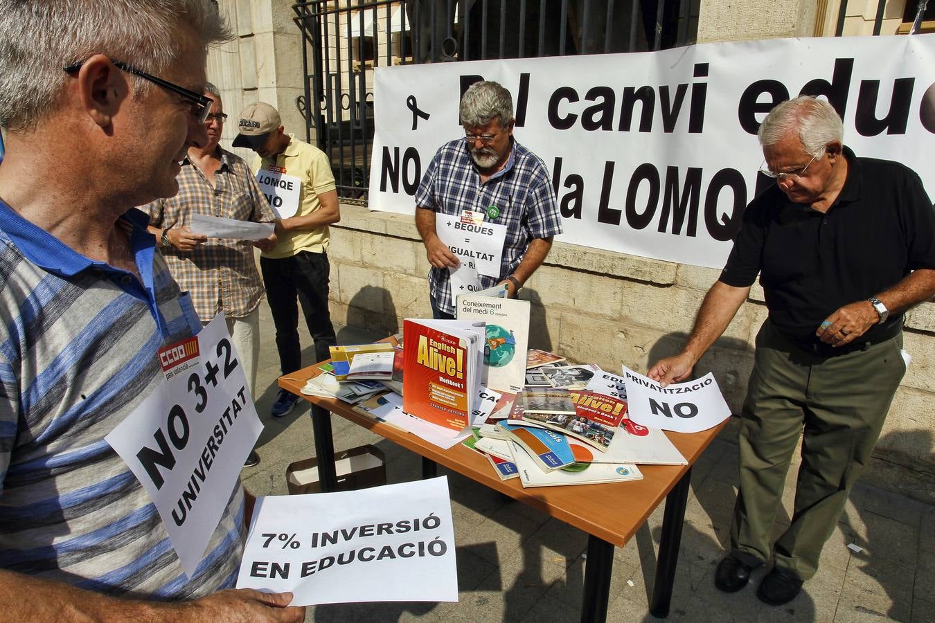 Protesta por la educación pública