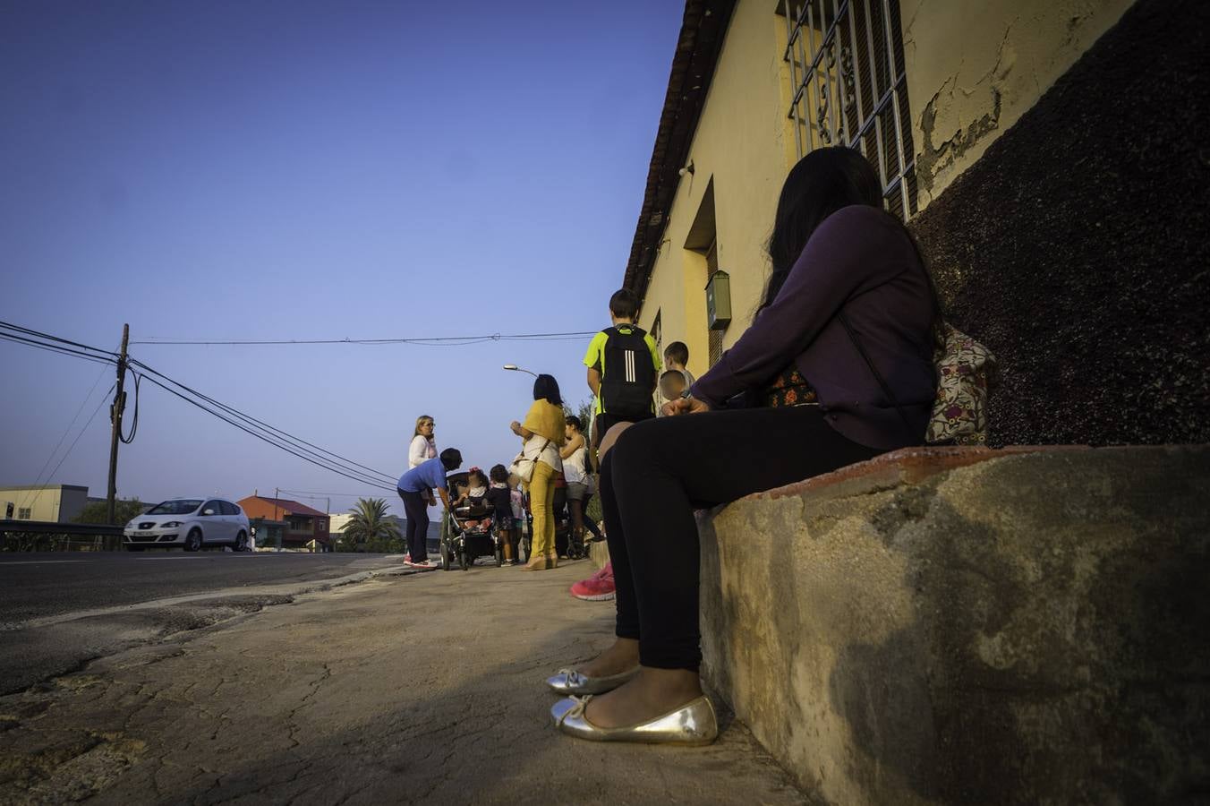 La protesta de los jóvenes por falta de transport escolar