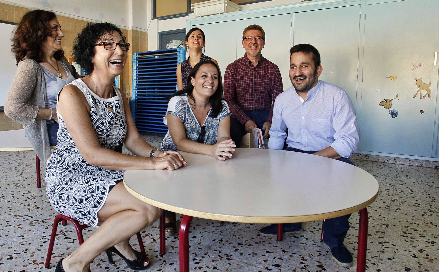 El conseller de Educación visita el colegio Emilio Varela