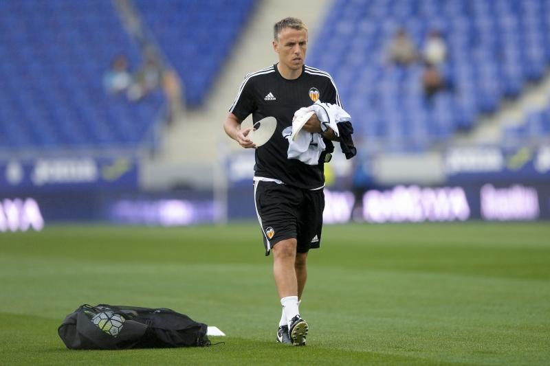 Partido entre Espanyol y Valencia