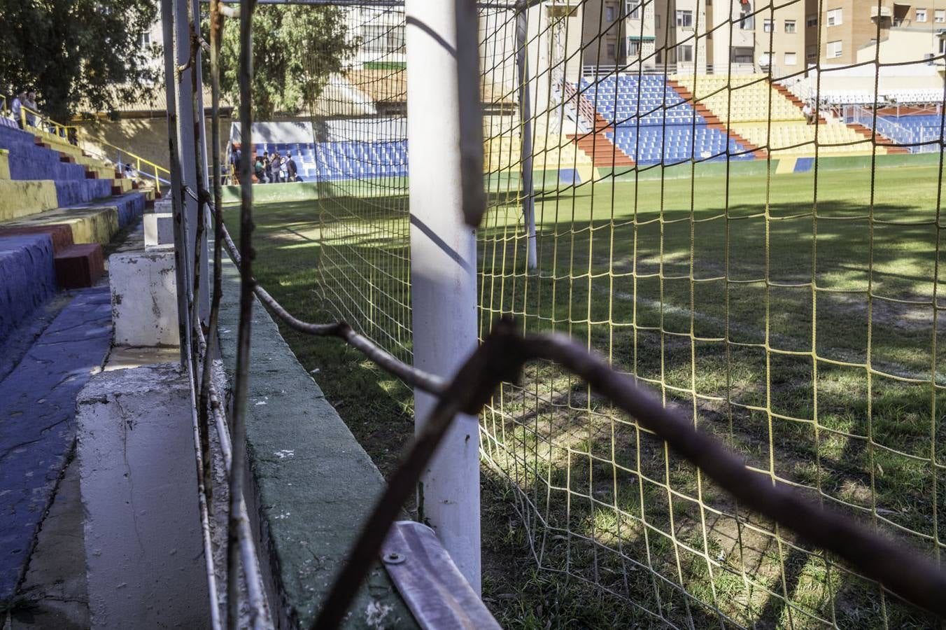 Mejora en las instalaciones del campo de fútbol de Los Arcos