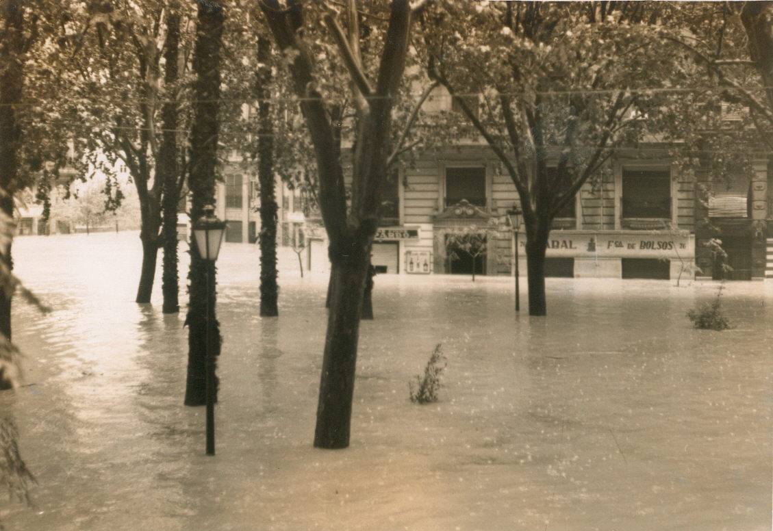 La riada de Valencia en 1957