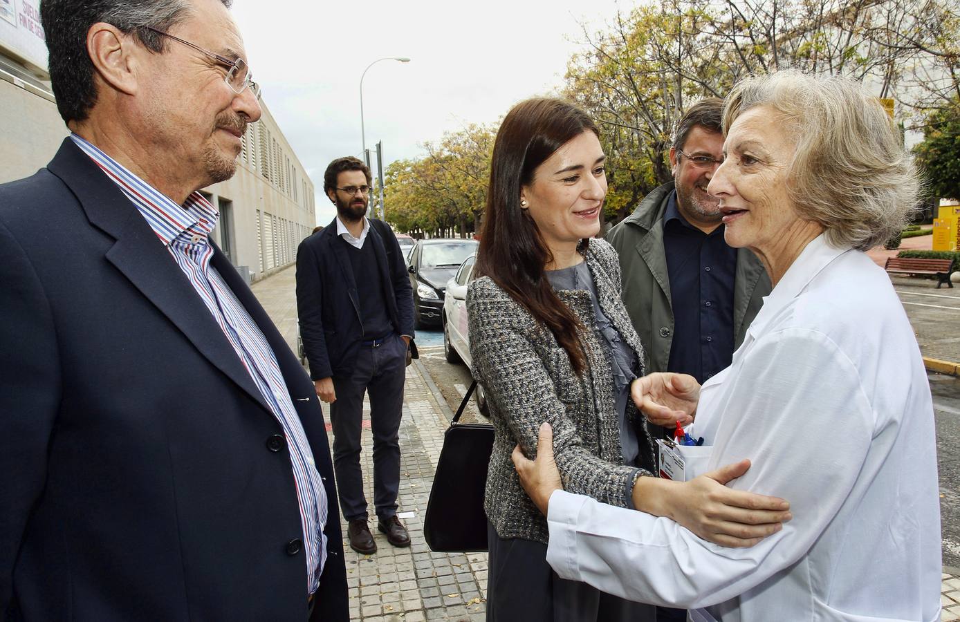 La consellera de Sanidad visita el Hospital de Sant Joan