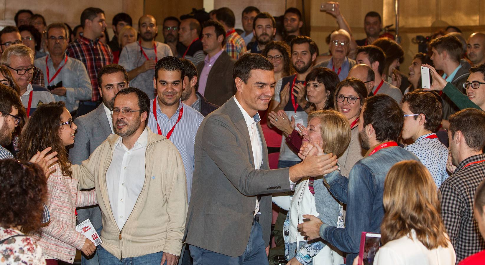 Pedro Sánchez clausura unas jornadas de las Juventudes Socialistas en la UA