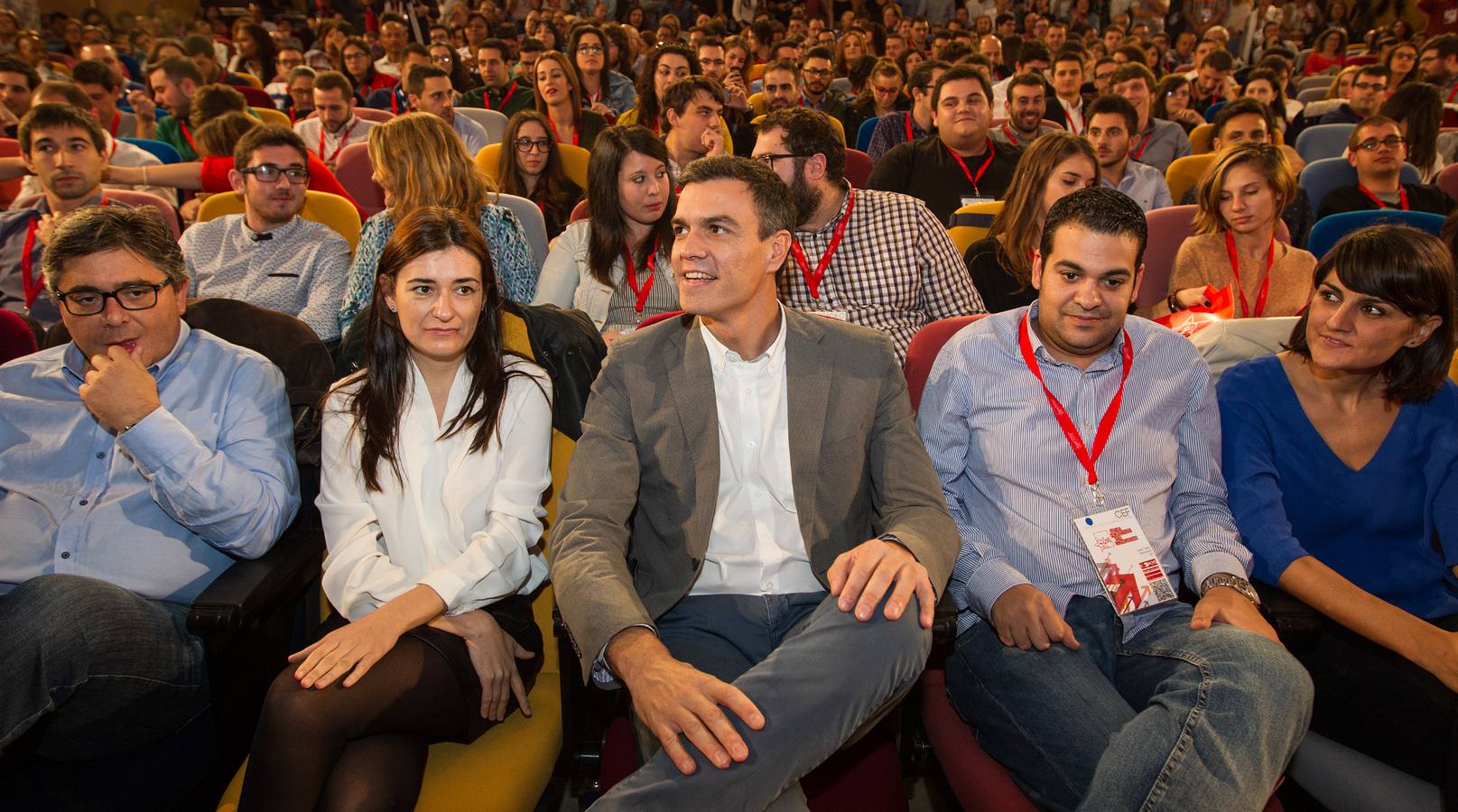 Pedro Sánchez clausura unas jornadas de las Juventudes Socialistas en la UA