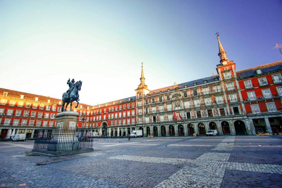 Plaza Mayor de Madrid.. 