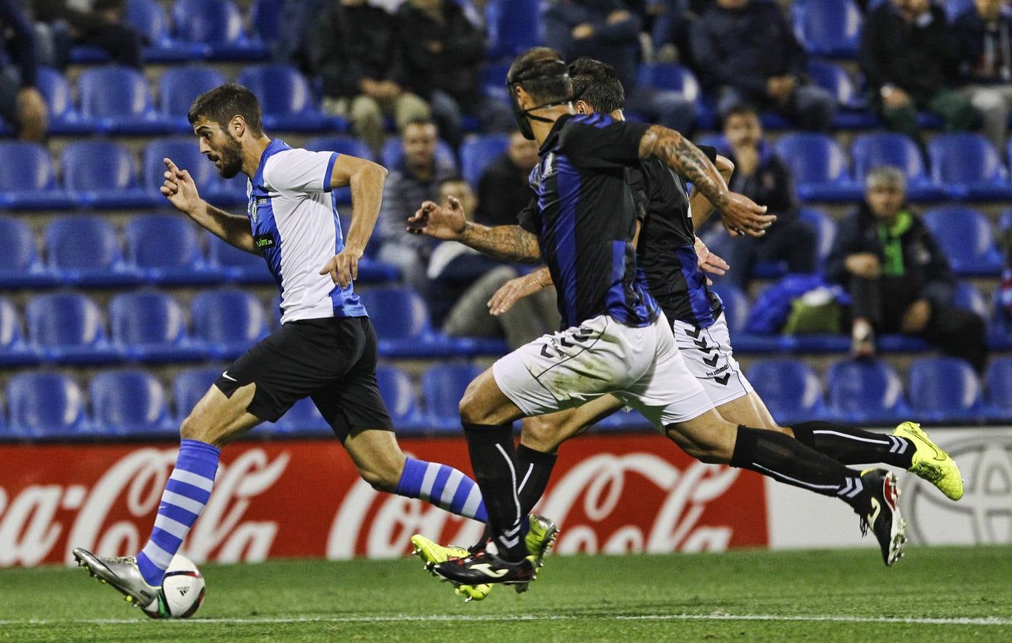 Las mejores imágenes del Hércules - Huracán (4-1)