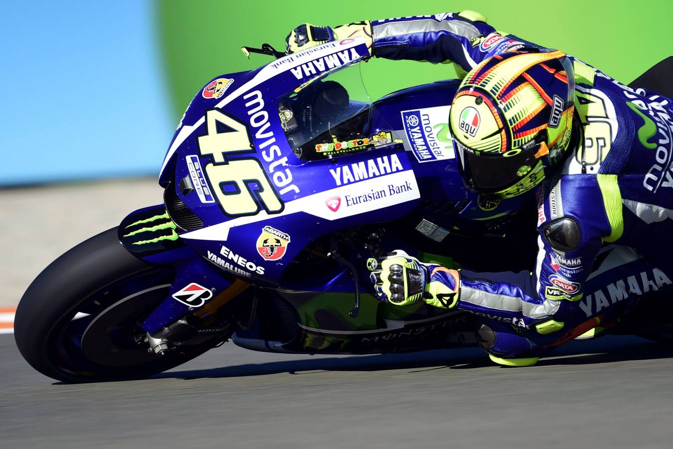 Entrenamientos libres de Moto GP en el circuito de Cheste