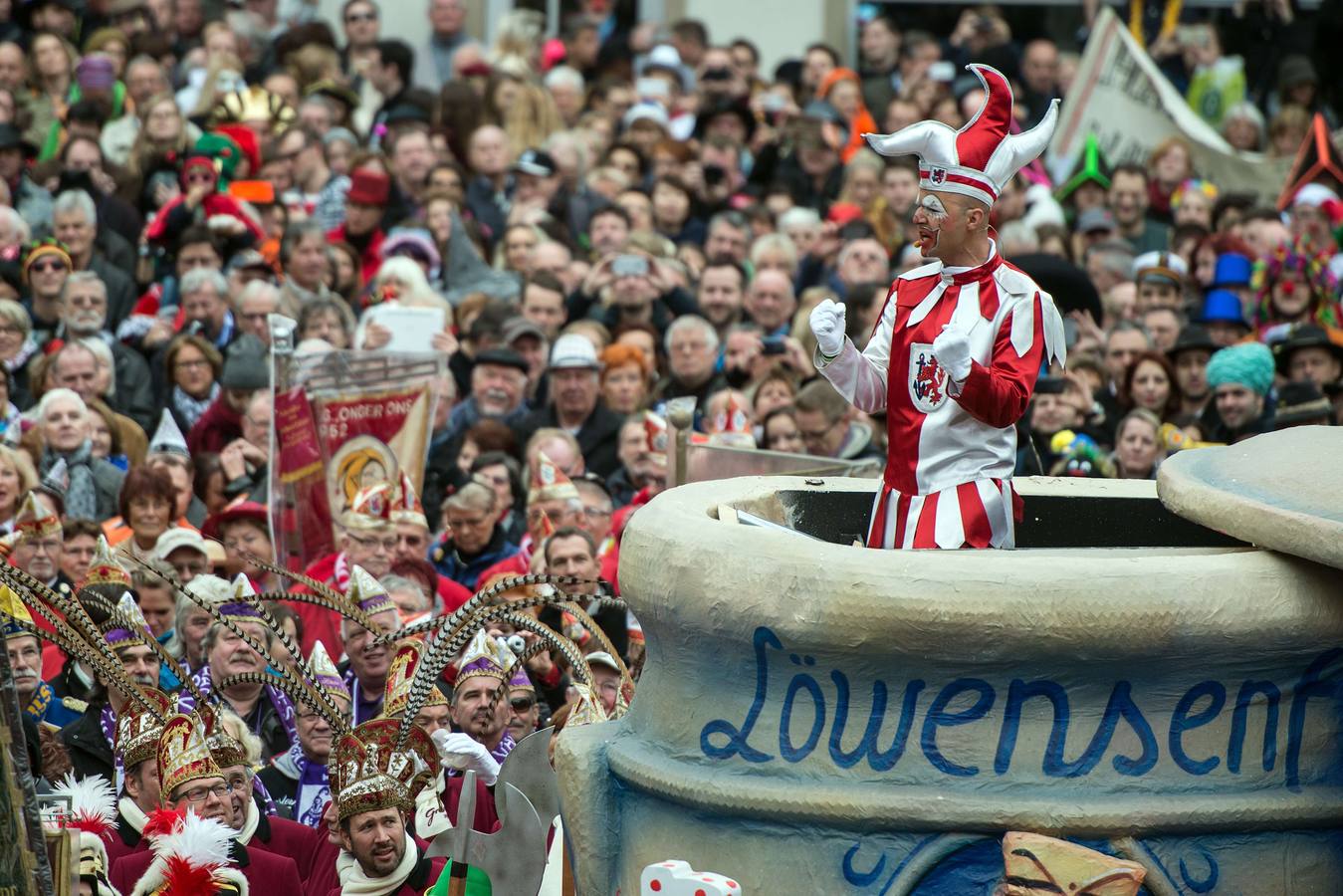 Los colores del carnaval de Dusseldorf