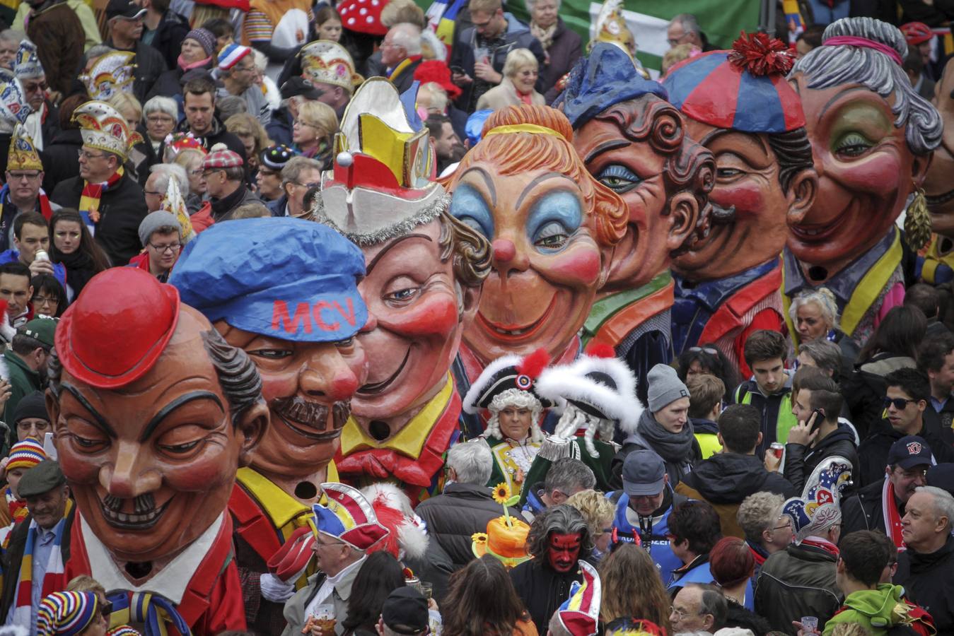 Los colores del carnaval de Dusseldorf
