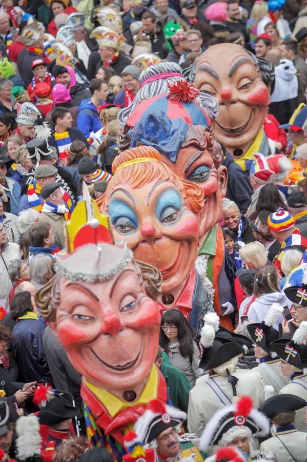 Los colores del carnaval de Dusseldorf